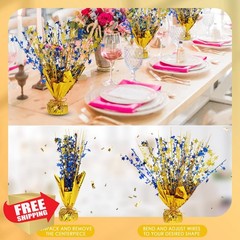 Hdnpea Gold Navyblue Table Centerpieces