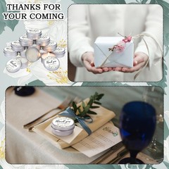 Mtlee 50 Pcs Wedding Candles Gift Favors For Guests 1 Oz Lavender Scented Soy