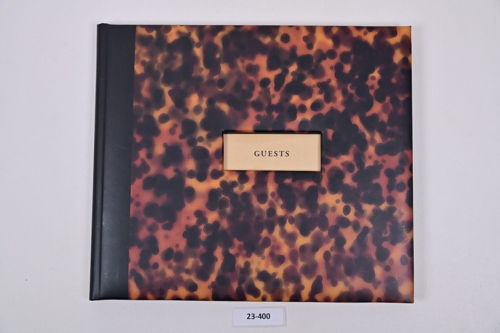 Hallmark Tortoiseshell Guest Book 9 x 8
