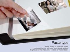 Photo Album Can Hold 3X5, 4X6, 5X7, 6X8, 8X10 Photos, Leather Cover, Magnetic
