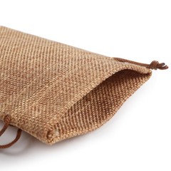 25/50/100x Burlap Wedding Favor Gift Bag Hessian Jute Bag Linen Jewelry Pouches