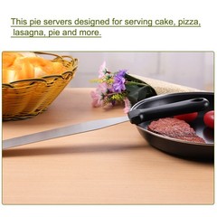 Stainless Steel 12″ Flat Icing Spatula Pancake Cake Decorating Baking Black