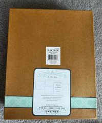 Gartner INVITATION KIT taupe blank invitations, envelopes, and response cards