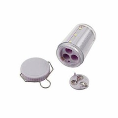 Illuminated White Random Cordless Lighted Star Lantern, Omni360 Battery Powered