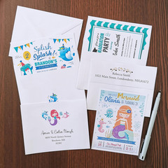 1000 Pcs White A2 Invitation Envelopes, Peel & Press Self Seal, 4 3/8 x 5 3/4 Sq