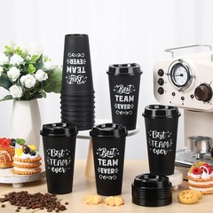 Sliner 12 Pcs Best Team Ever Gifts Christmas Employee Giftsteam 16 oz Reusabl…