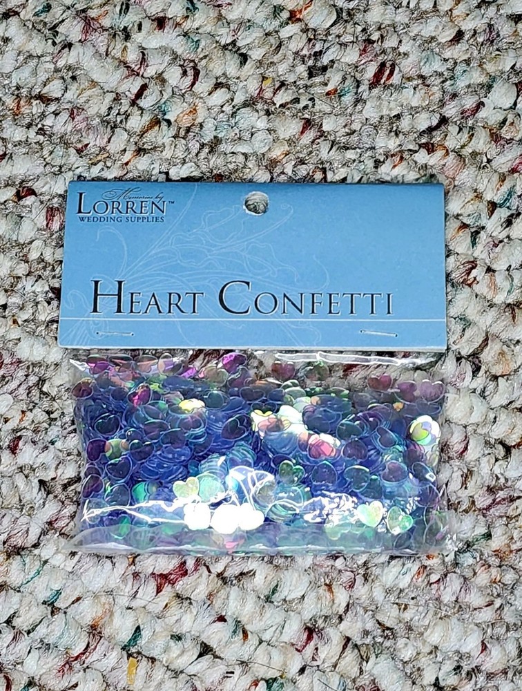Lorren Wedding Supplies Heart Confetti 2 Pack Wedding Table Decorations