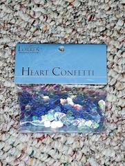Lorren Wedding Supplies Heart Confetti 2 Pack Wedding Table Decorations