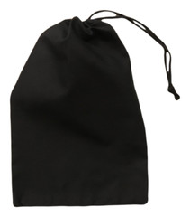 3″x5″ Cotton Single Drawstring Muslin Bags (Black color)- SET OF 50