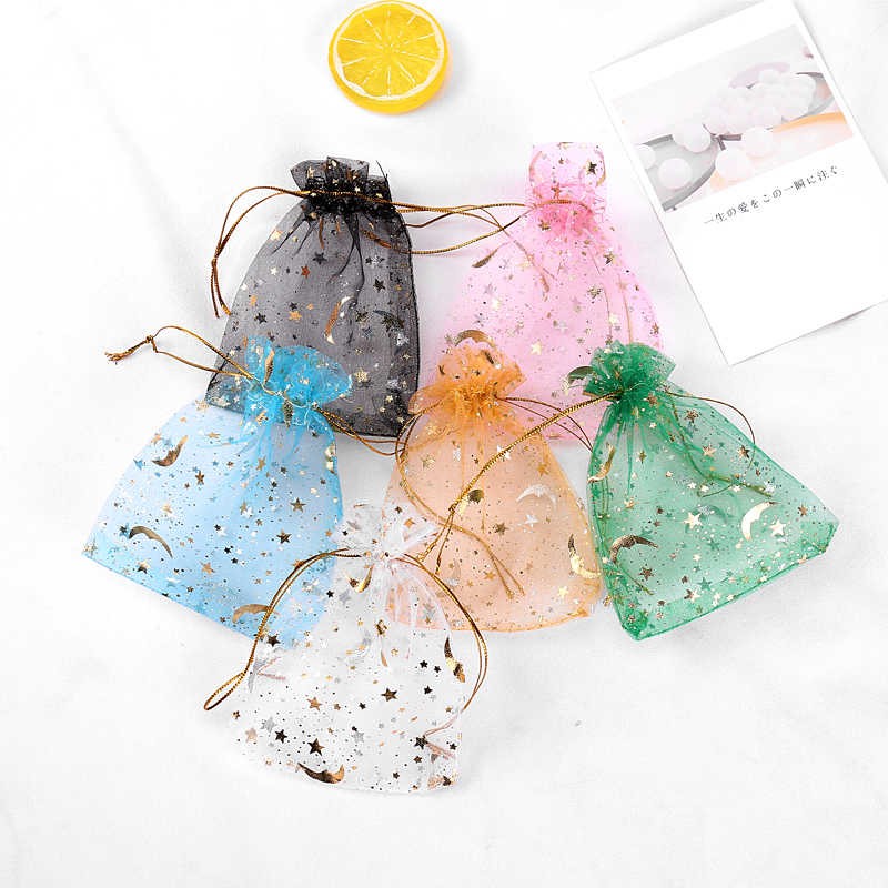 Drawstring Organza Bags Gift Wedding Favour Party Jewellery Packing Pouches Bag