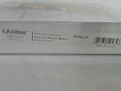 Our 50th Wedding Anniversary Deluxe Photo Book by C.R. Gibson, Brand New