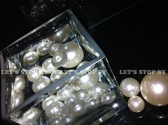 1lb Plastic Pearls Balls Beads Marbles Sphere Vase Filler Table Scatter Wedding