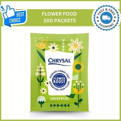 Clear Flower Food Packets for Flower Arrangements & Bouquets – (5g – 200 Ct)