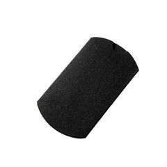 50Pcs Kraft Black White Paper Pillow Box for Jewelry Candy Gift Wedding Favor Sm