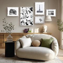 16×24 Picture Frame Set of 4, Display 11×14 Photo with Mat or 16×24 Poster wi…