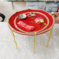 Handmade Welcome Plate,Ribbon Cutting Plate,Ribbon Cutting Ceremony, Shagun Thal