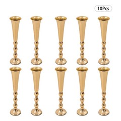 10pc Flower Stand For Wedding Party Decor 5.51*23.62in Gold Flower Stand