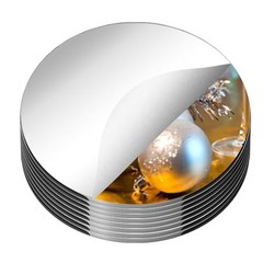 18 Pack Round Mirrors for Centerpieces, Circle Mirror Centerpieces for 12inch
