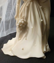 Vintage 1997 Roman Inc Millennium Wedding Series Cake Topper Figurine #43991
