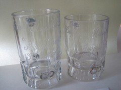 Bride Groom German Wedding Toasting Mugs Captain Harold Larson Happy Days Set 2