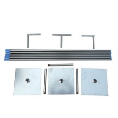 10x10ft/10x20ft Wedding Party Backdrop Stand Pipe Kit Curtain Frame Telescopic