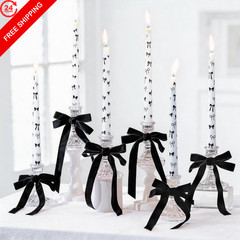 12 Pcs Black Velvet Bows, 5 x 10 Inch Ribbon Bows 5 x 10 Inch,