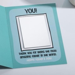Mirror Greeting Card for Dad – Gift for Dads on Father’s Day