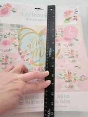 «Mint to Be» From Miss To Mrs Floral Bridal Shower Table Decor 3 Packs Lot NWT