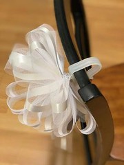 Church Pew Clips for Wedding Decorations – Set of 6, Heavy Duty Plastic Hooks