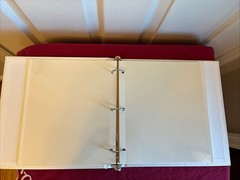 HALLMARK «OUR HONEYMOON» 3-RING PHOTO ALBUM — NEW IN BOX