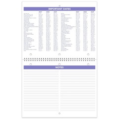 AT-A-GLANCE 2027 Wall Calendar, 8.5″ x 11″ Planner, Fits 3-ring Binder, Unrul…