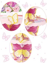 Elegant 3-Tier Butterfly Cupcake Stand – Perfect for Parties and Celebrations