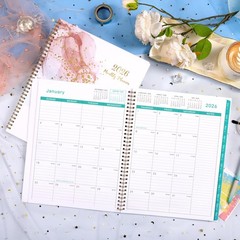 2026 Monthly Planner – 2026 Planner from January to December, Calendar Planne…