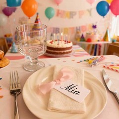 12PCS Table Name Cards with Satin Ribbon, 3.54×1.96 Soft Place Cards for Wedd…