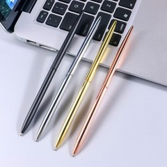 Signing Ballpoint Pen Vintage Desk Attached Holder Round Sign Signature Pens Set