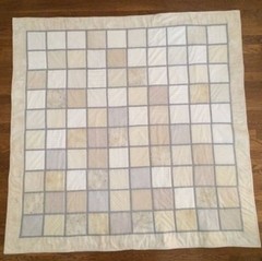 Wedding Guest Book Alternative, Custom Handmade Multi-Color Signature Quilt