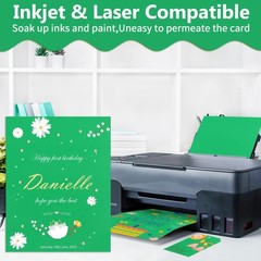 Uncle Paul 40 Sheets Christmas Green Letter Size [40 Sheets],