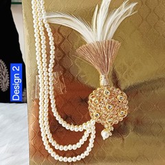 Groom Wedding Kalangi, one side string Kalgi for Men’s Safa,Kalgi for Groom