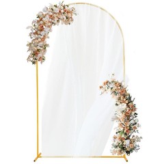4FT Arch Backdrop Stand Metal Wedding Arch Backdrop Stand Backdrop Stand Frame