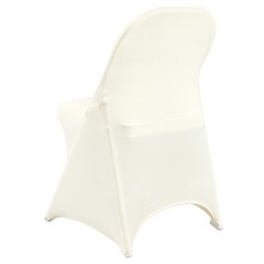 Uimoso 30PCS White Spandex Chair Covers for Weddings, Parties, and Dining Events