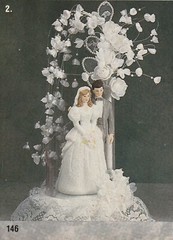 New Wilton Designer Series Glorious Wedding Cake Top Grey Coat # 118-425