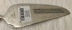 NEW LENOX WEDDING PROMISES CAKE SERVER OPAL INNOCENCE STAINLESS STEEL BLADE￼