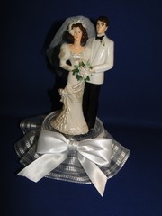 New Wilton Designer Series»Perfection» Wedding Cake Top # 110-855