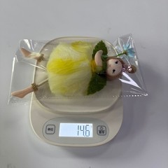 Easter Angel Ornament with Tulle Skirt for Walls Trees and Party Spaces