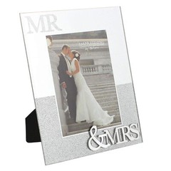 Wedding Day MR & MRS Mirror & Glitter – Choose Size