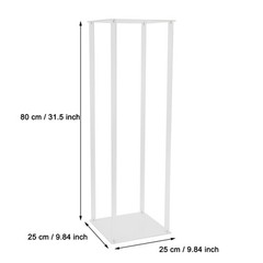 10PCS Clear Acrylic Flower Stand, Acrylic Flower Stand for Wedding Centerpieces