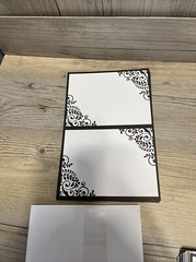 Studio His&Hers 25 Count Floral Wedding Invitations with envelopes & reply cards