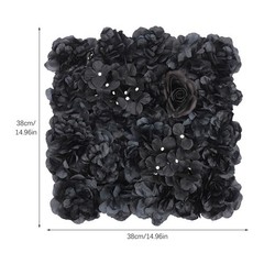 6Pcs Artificial Flower Wall Panels Backdrop Bouquet Wedding Party Background