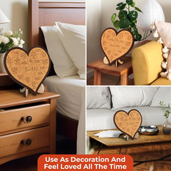 2 Year Anniversary Wooden Gifts for Him Her – Cotton 2Nd Anniversary Wedding Gif
