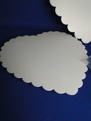 New Vintage Wilton Heart Scalloped Seperator Plate Set, #301-9728